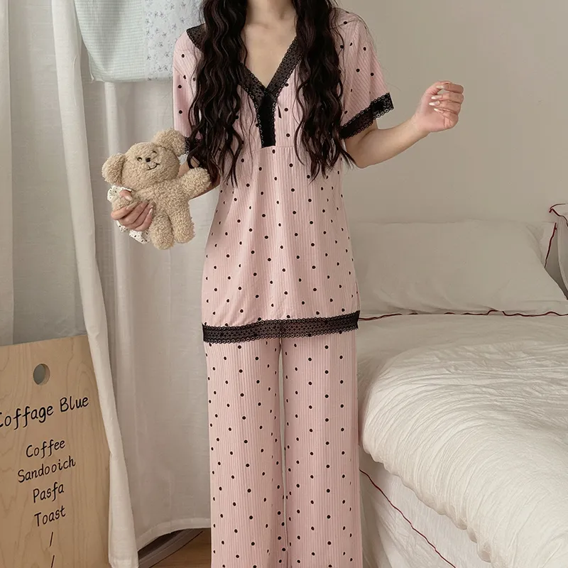 Lan Miao Pajama Set Women's Image Color-4