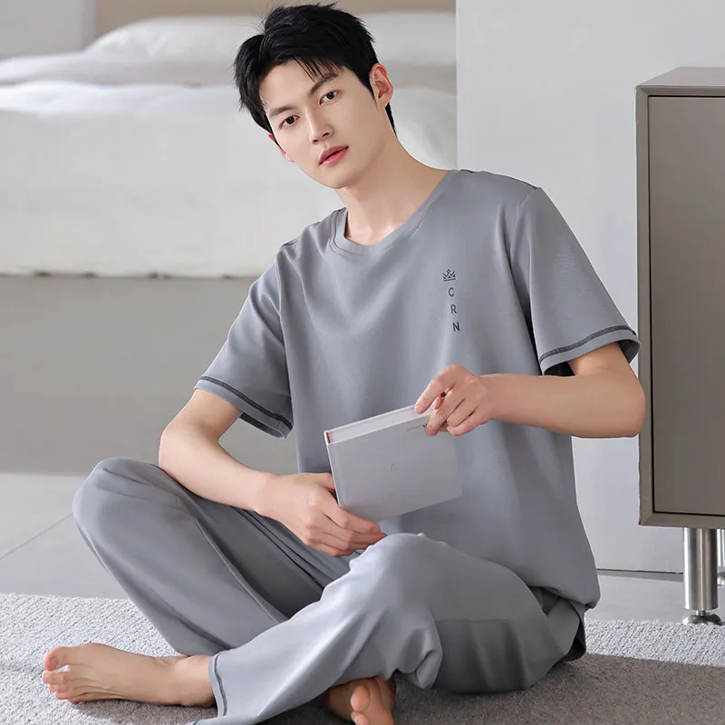 Lan Miao Pajama Set Men's Image Color-3