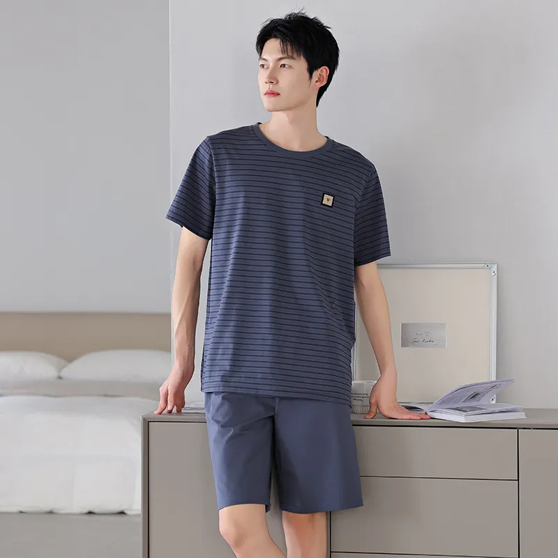 Lan Miao Pajama Set Men's Image Color-4