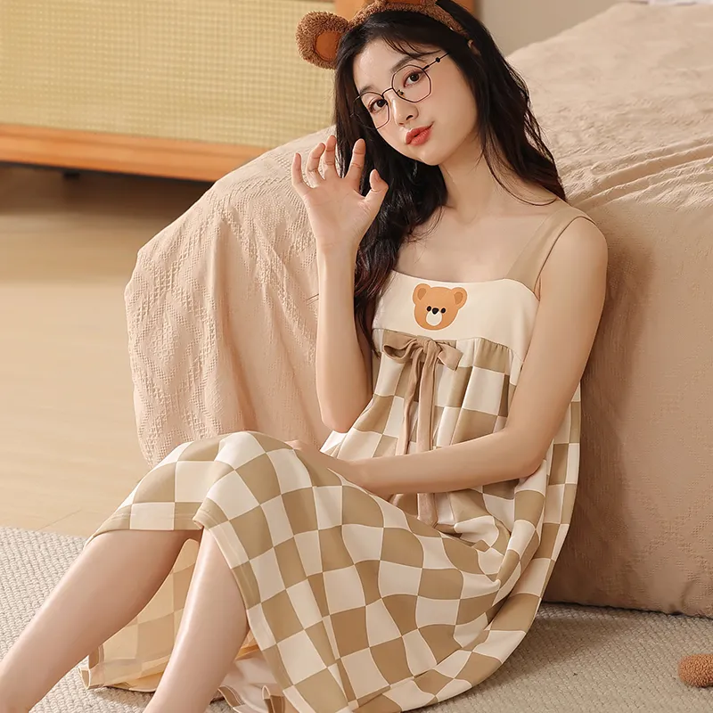 Lan Miao Nightgown Women's Image Color-1