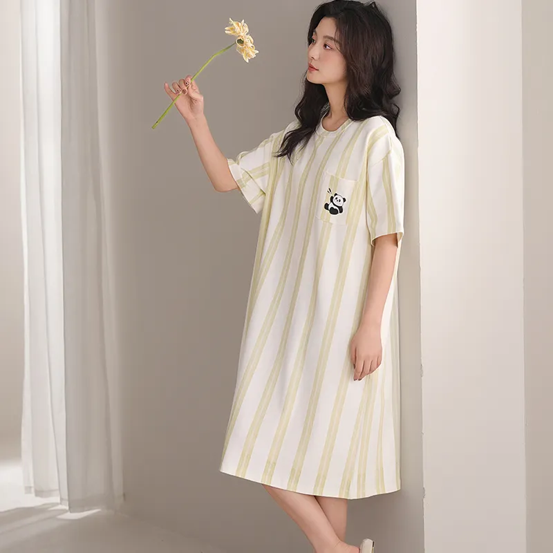 Lan Miao Nightgown Women's Image Color-4
