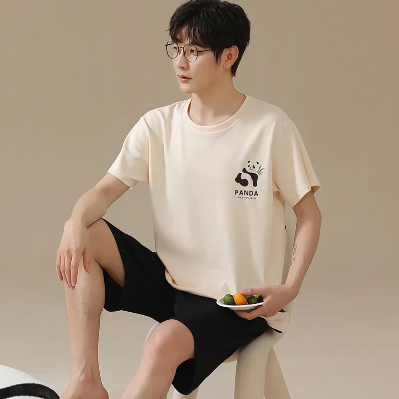 Lan Miao Pajama Set Men's Image Color-3