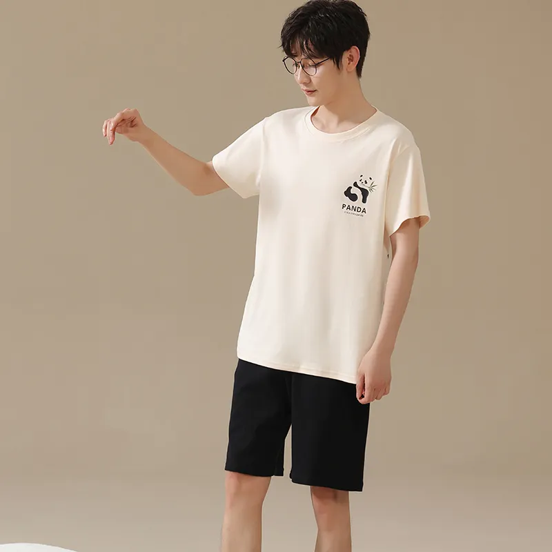 Lan Miao Pajama Set Men's Image Color-4