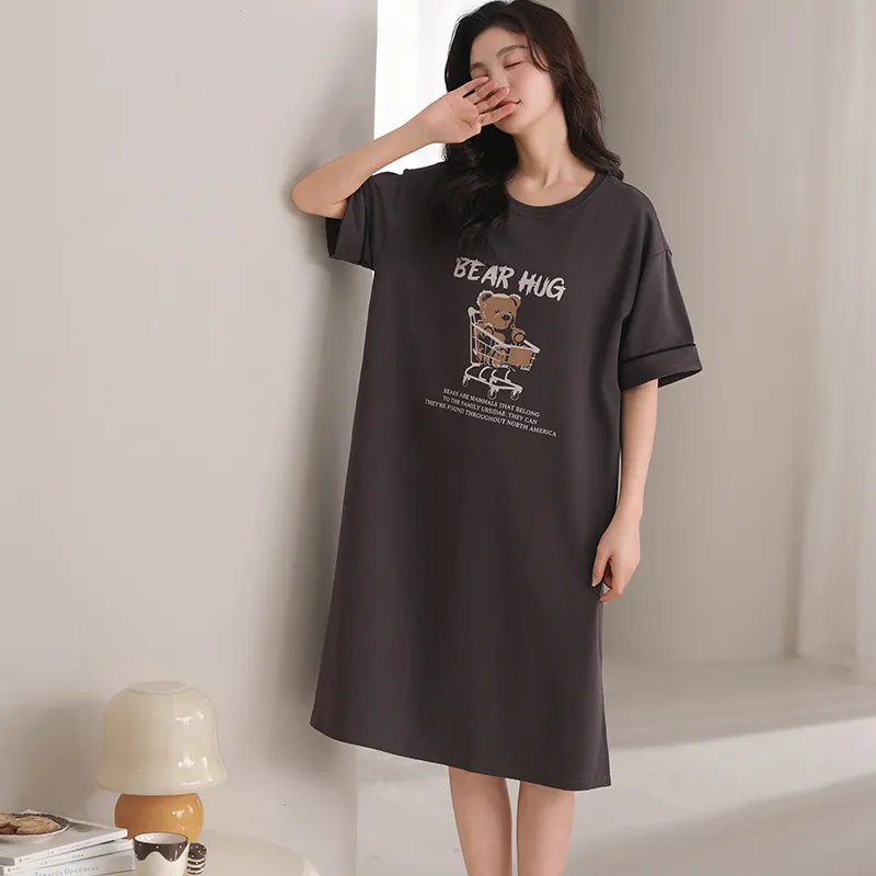 Lan Miao Nightgown Women's Image Color-4