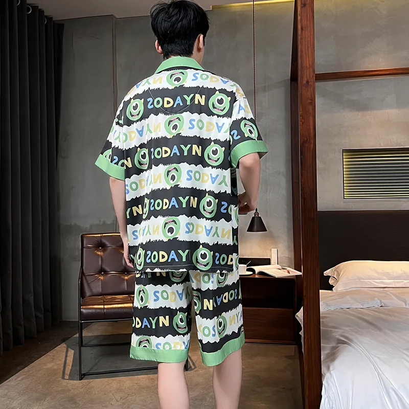 Lan Miao Pajama Set Men's Image Color-5