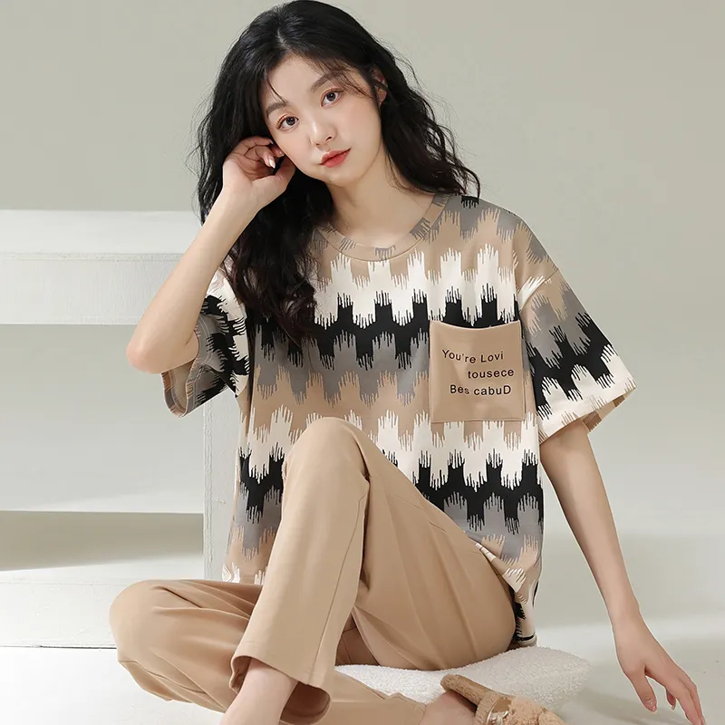Lan Miao Pajama Set Women's Image Color-1