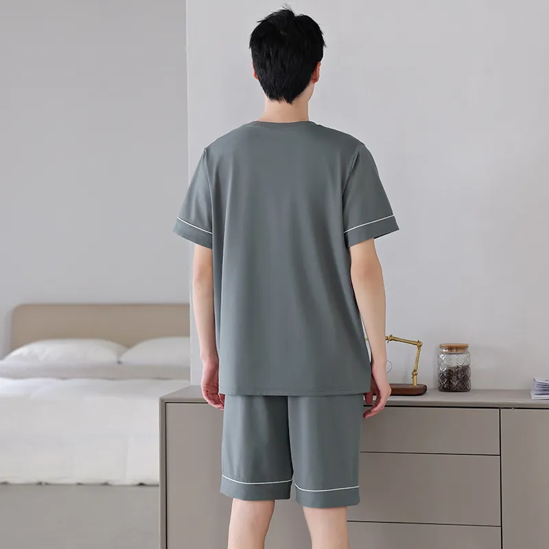Lan Miao Pajama Set Men's Image Color-5