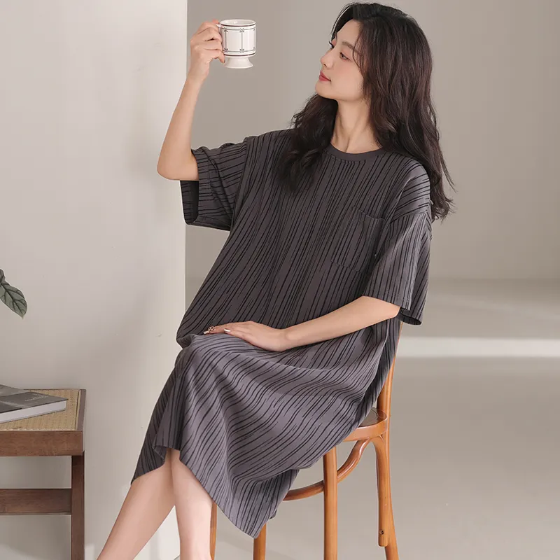 Lan Miao Nightgown Women's Image Color-3