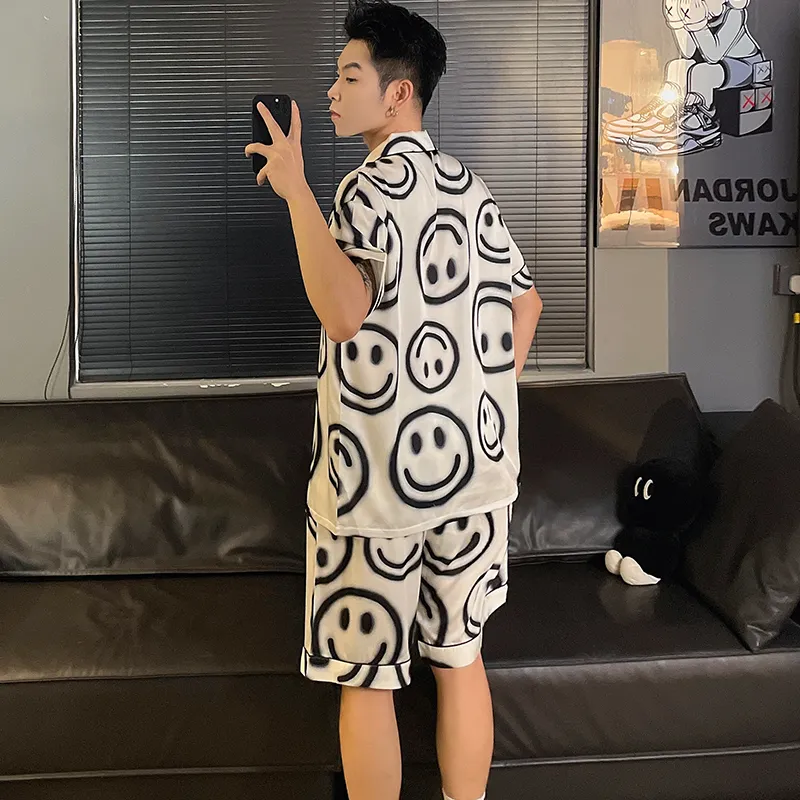 Lan Miao Pajama Set Men's Image Color-5