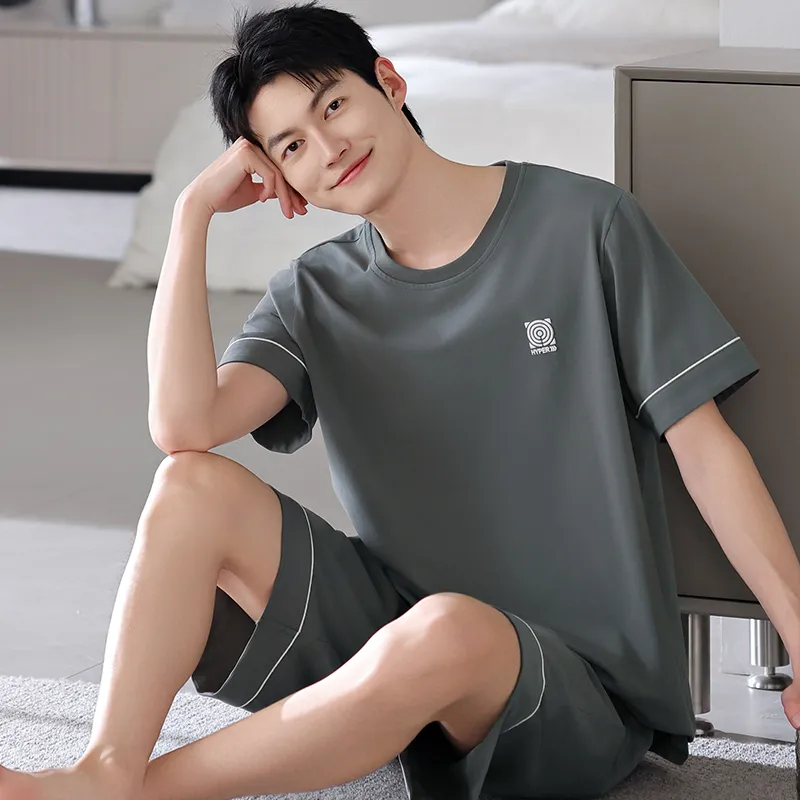 Lan Miao Pajama Set Men's Image Color-2
