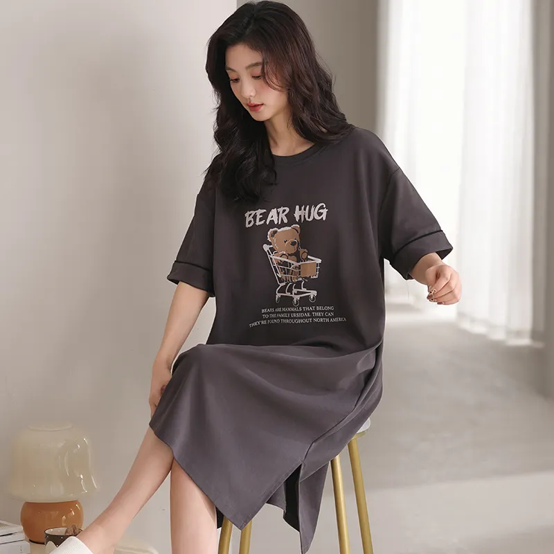 Lan Miao Nightgown Women's Image Color-3