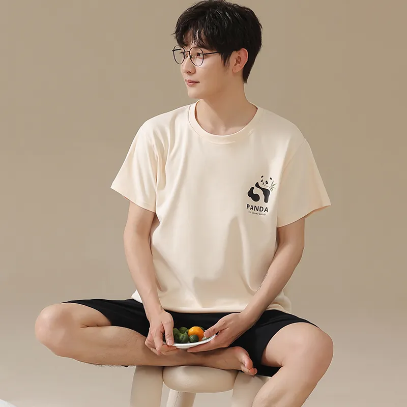 Lan Miao Pajama Set Men's Image Color-2