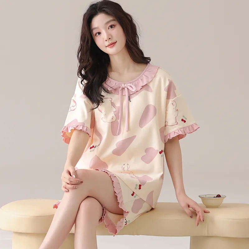 Lan Miao Pajama Set Women's Image Color-3