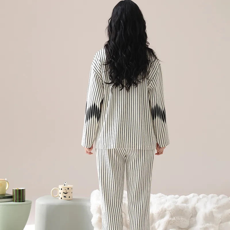 Lan Miao Pajama Set Women's Black-30