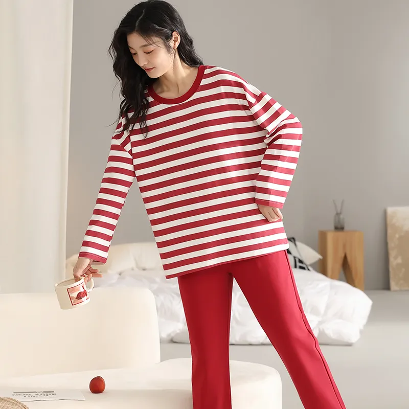 Lan Miao Pajama Set Women's Black-108