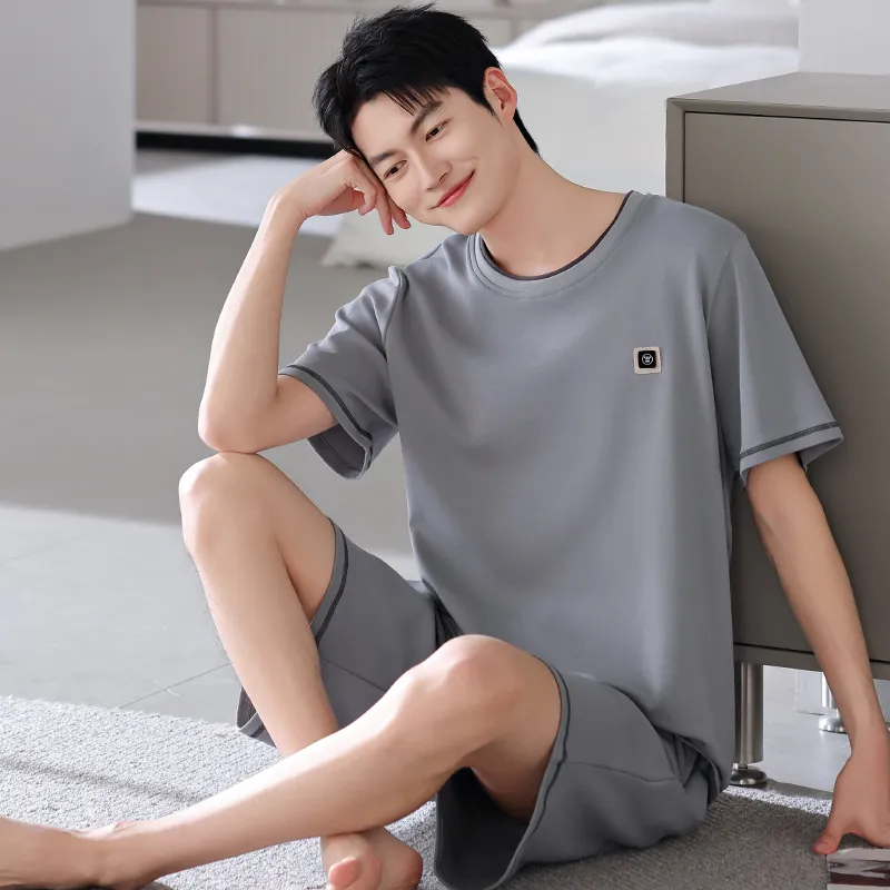 Lan Miao Pajama Set Men's Image Color-2