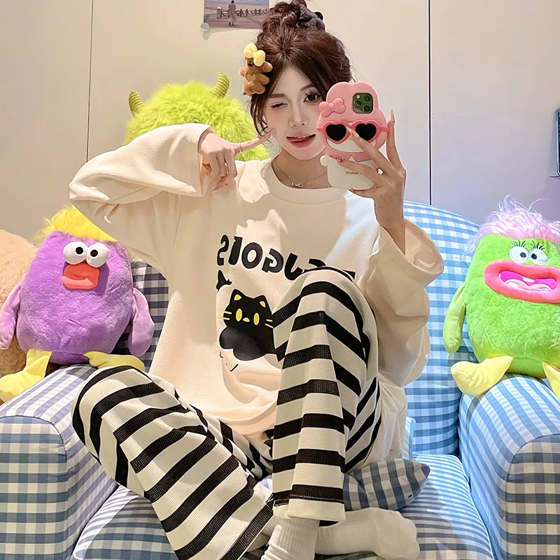 Lan Miao Pajama Set Women's Image Color-4