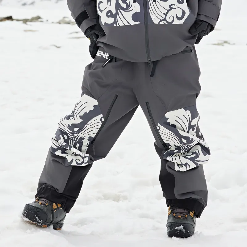 Phenix Carver Collaboration Ski Pants Unisex Dark Gray-4