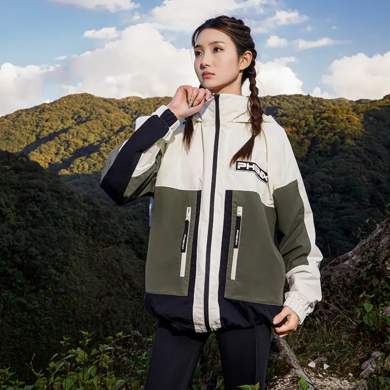 Phenix SP27 Gorpcore Water Resistant Windproof Breathable Rainproof Windbreaker Jacket Unisex Green-2