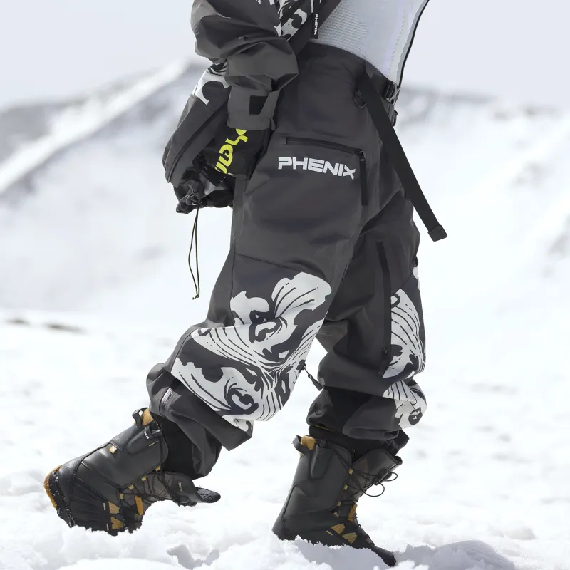 Phenix Carver Collaboration Ski Pants Unisex Dark Gray-3