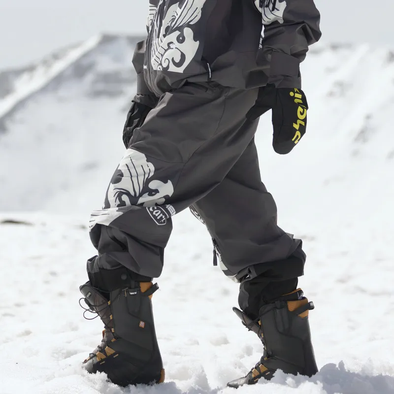 Phenix Carver Collaboration Ski Pants Unisex Dark Gray-2