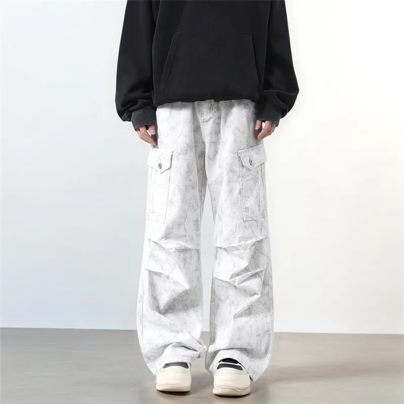 FOMOCE Casual Pants Unisex White-2