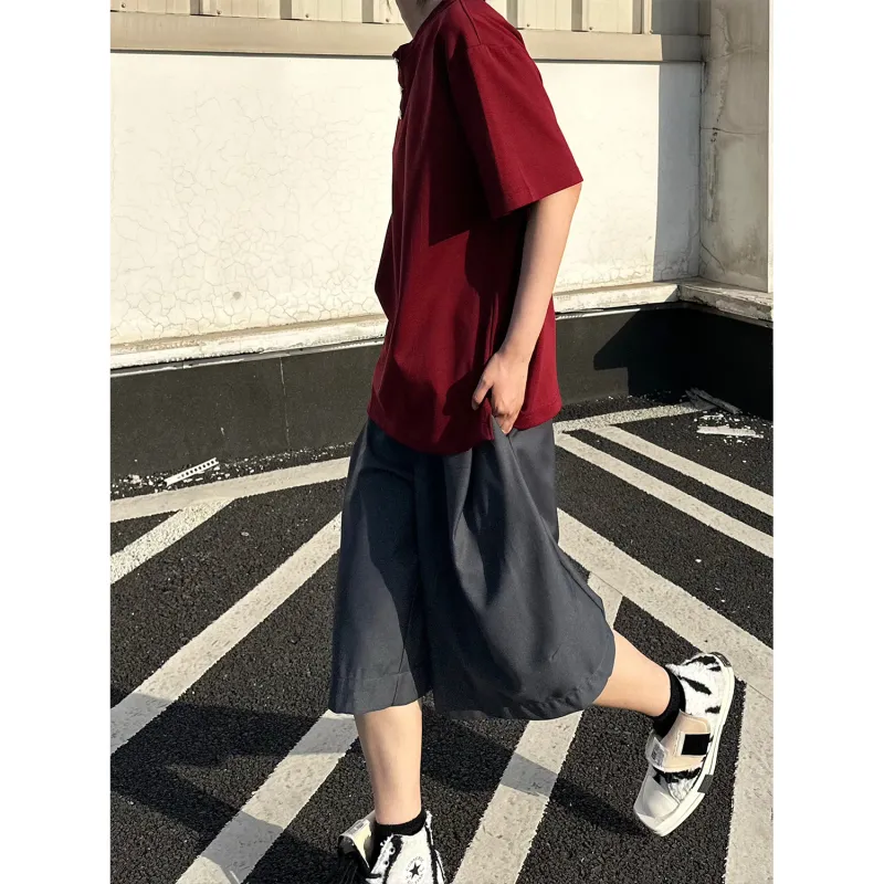 FOMOCE T-Shirts Unisex Burgundy-4
