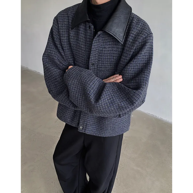 FOMOCE Jackets Unisex Blue Black-2