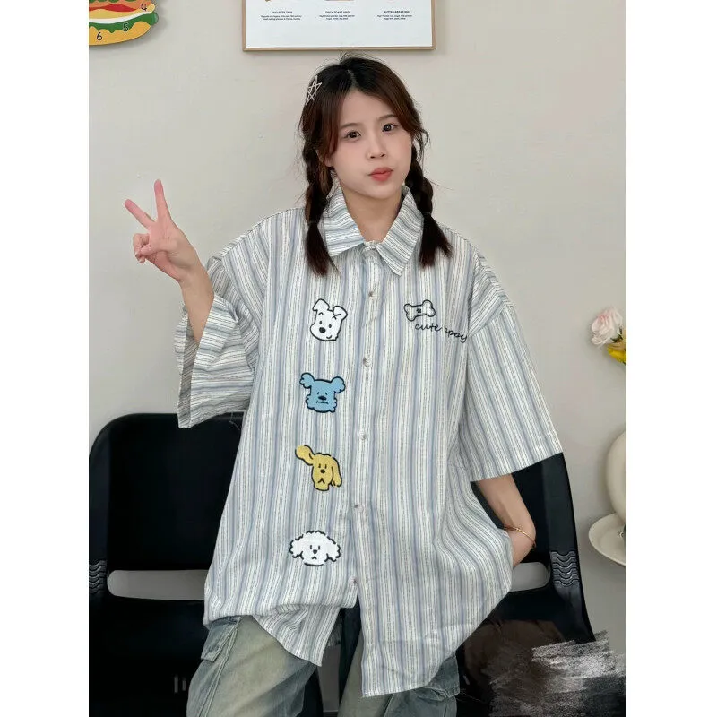 FOMOCE Shirts Unisex White Stripes-3