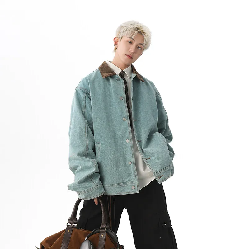 Jackets & Coats Unisex Blue Tone Clothing-9