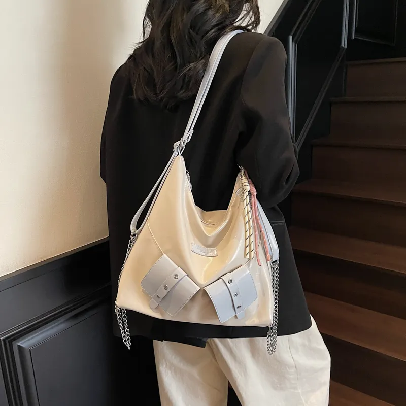 Morellybear PU Shoulder Bag Women's Multicolor-27