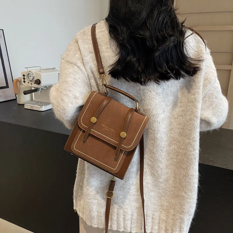 Morellybear PU Backpack Regular Women's Multicolor-22