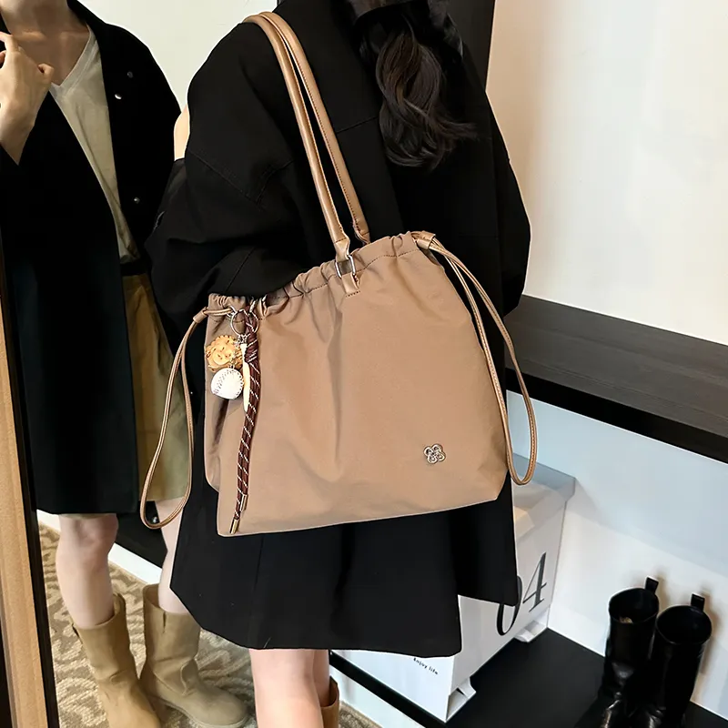 Morellybear PU Handbag, Shoulder Bag Regular Women's Black/White/Brown/Khaki-24
