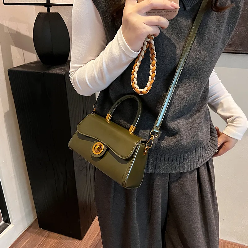 Morellybear PU Crossbody One Shoulder Handbag Women's Multicolor-25