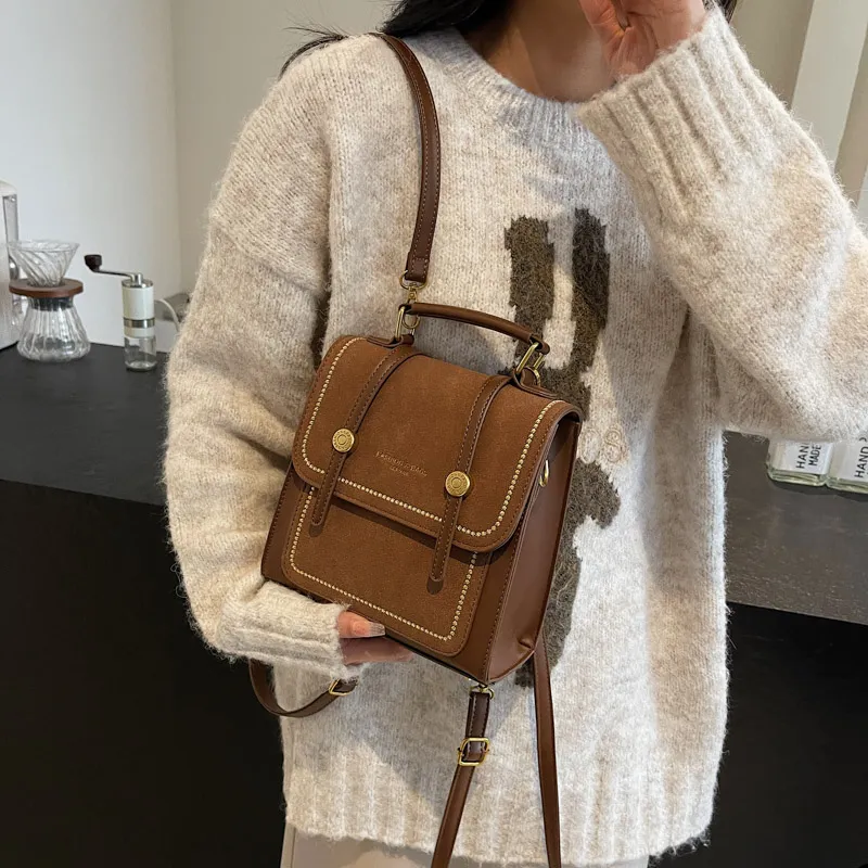 Morellybear PU Backpack Regular Women's Multicolor-24