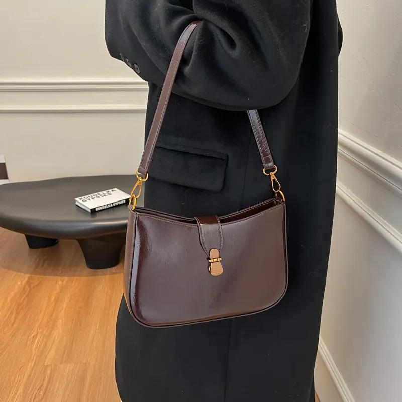 Morellybear PU Crossbody Bag Regular Women's Black/Red/Coffee/Brown-14