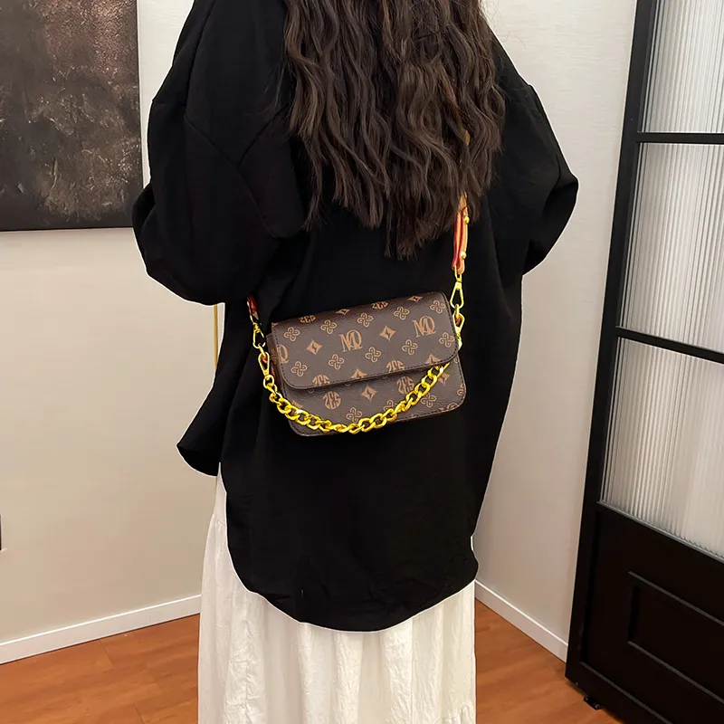 Morellybear PVC Crossbody Bag Women's Multicolor/Coffee-10