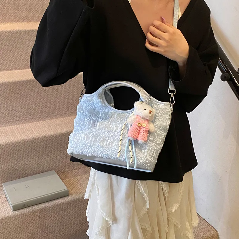 Morellybear PU One Shoulder Handbag Regular Women's Multicolor-10