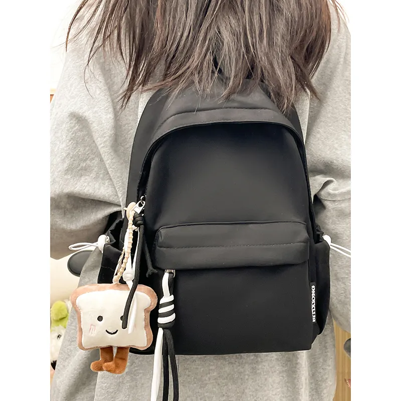 Morellybear Nylon Backpack Regular Women's Yellow/Green/White/Pink/Black-19