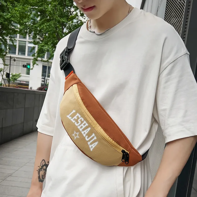 Morellybear Nylon Sling Bag Unisex-7