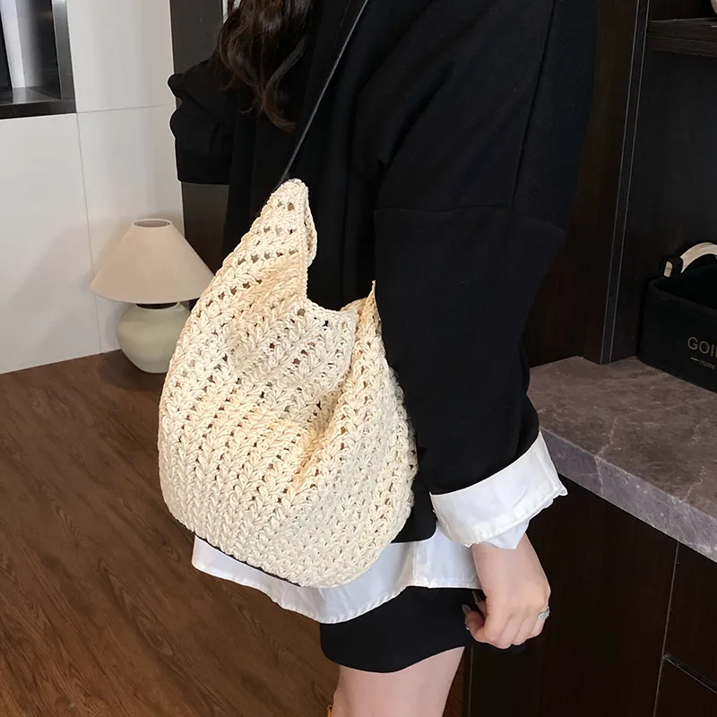Morellybear PU Shoulder Bag Regular Women's Beige-2