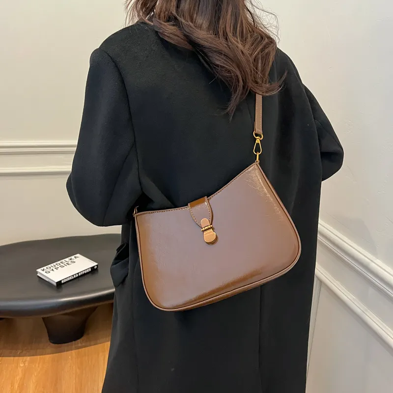 Morellybear PU Crossbody Bag Regular Women's Black/Red/Coffee/Brown-19