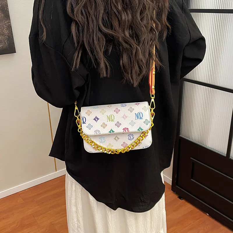 Morellybear PVC Crossbody Bag Women's Multicolor/Coffee-1