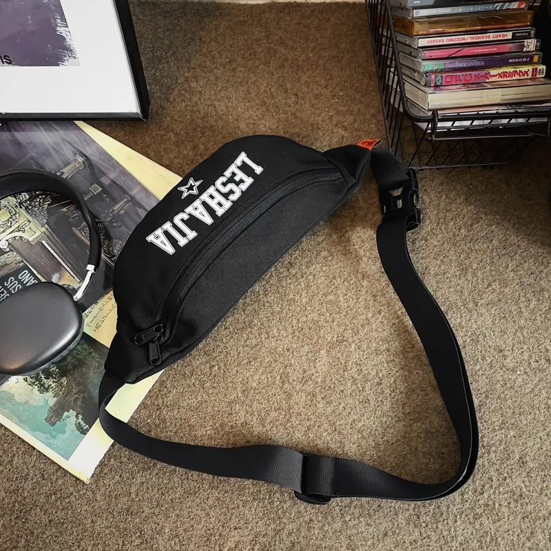 Morellybear Nylon Sling Bag Unisex-1