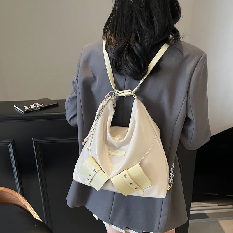 Morellybear PU Shoulder Bag Women's Multicolor-9