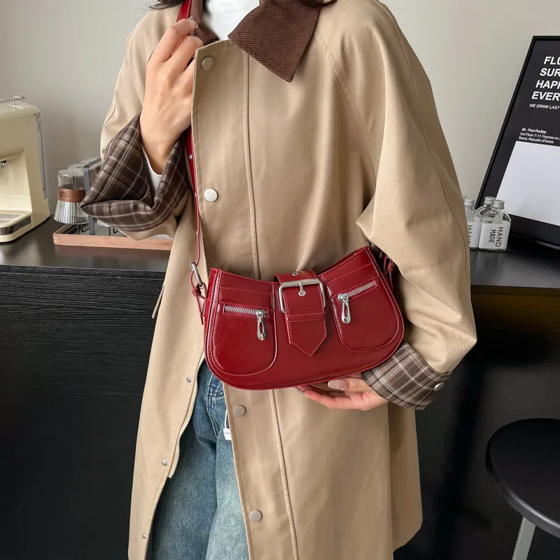 Morellybear PU Shoulder Bag Crossbody Bag Regular Women's Multicolor-7