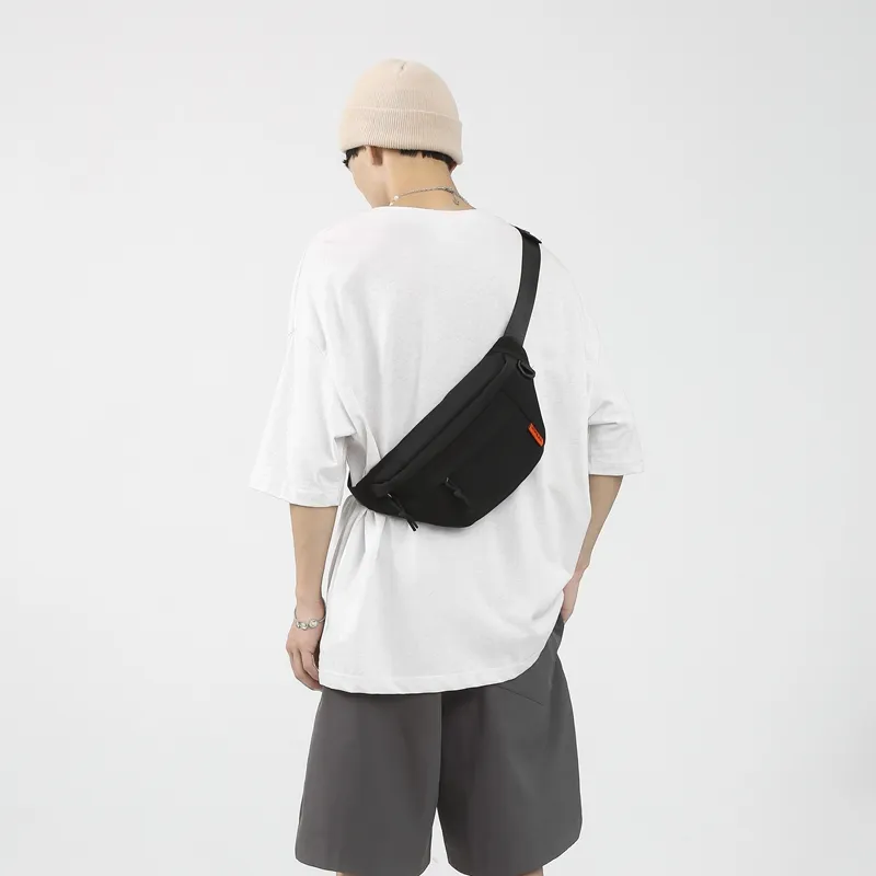 Morellybear Nylon Shoulder Bag Crossbody Bag Sling Bags Regular Unisex-3