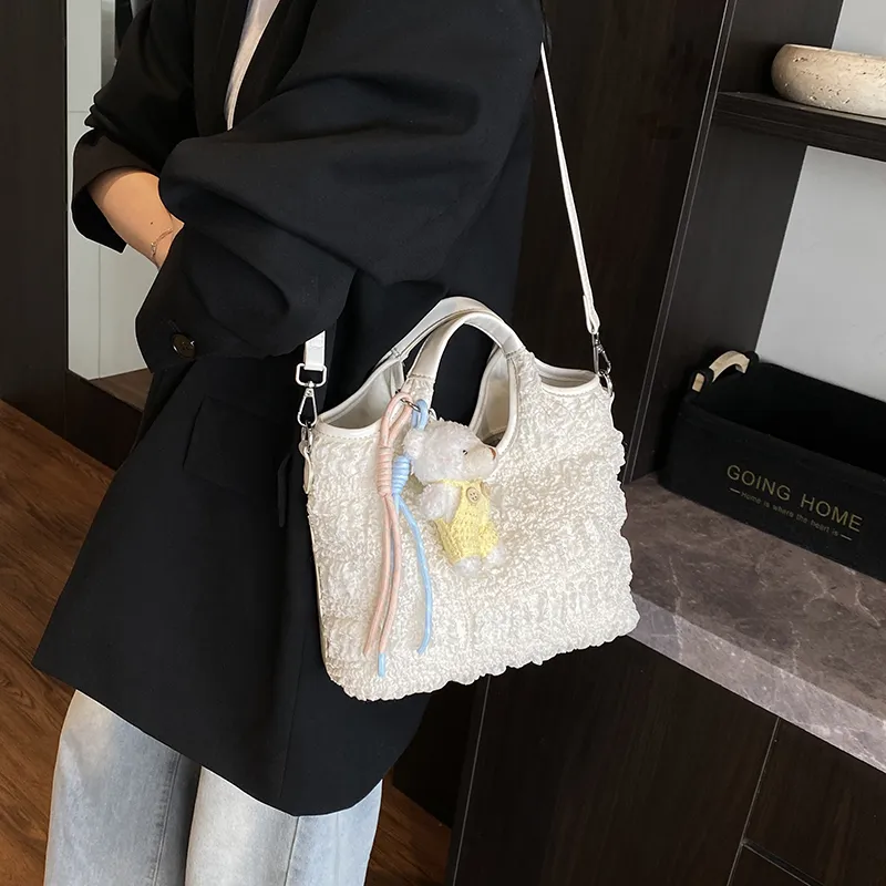 Morellybear PU One Shoulder Handbag Regular Women's Multicolor-3