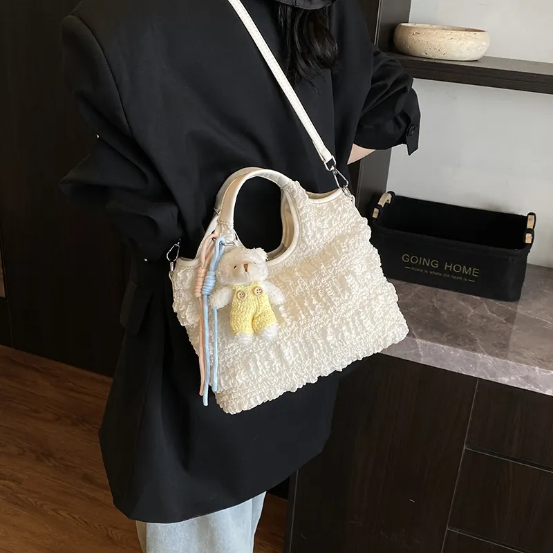 Morellybear PU One Shoulder Handbag Regular Women's Multicolor-4