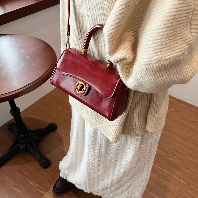 Morellybear PU Crossbody One Shoulder Handbag Women's Multicolor-13